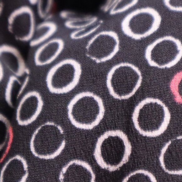 LAST CHANCE - GREY PATTERNED SKIRT 6 Merona Red Pink Black Office Work Classic - Picture 3 of 6